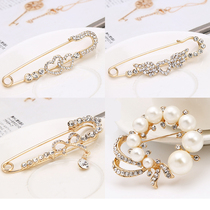 Brooch female anti-light buckle waist artifact clip adjustment pin Clothes change small skirt waist accessories waist buckle clip