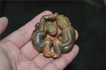 Antique stone stone carving ancient jade old jade ornaments 8716001 bracelet bracelet necklace jewelry