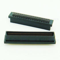 Totem MDD68MP2-180 SCSI68 male head full plastic two rows of straight footed HPDB68PCB board straight insert public head