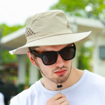 Hat Mens Summer Fisherman Sun Beach Hat Outdoor Men Sunscreen Hat Han Edition Mountaineering Summer Fishing Tide Casual