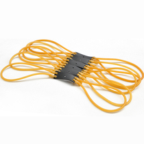 Slingshot 4-strand 2-strand rubber band group Traditional card ball hose Slingshot rubber band wear-resistant finished slingshot leather pocket rubber band group