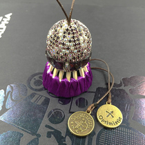 Handmade badminton pendant Badminton racket jewelry diy pendant Car pendant pendant Twelve constellations