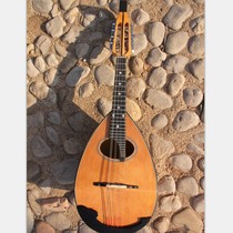 Mandala piano mandolin full veneer pure handmade scoop type mandolin high-end custom national musical instrument factory