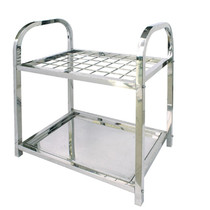 Stainless steel 32-grid disassembly type lockless umbrella frame lobby front desk office Mall vertical large hanging umbrella frame