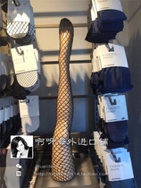 (Spot)Calzedonia fishnet socks black big ling grid hollow leg socks women