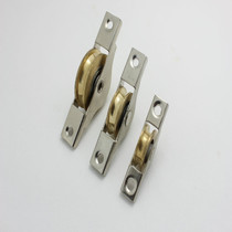 The order cabinet display cabinet cake cabinet pulley roller push-pull wheel stainless steel all copper good quality