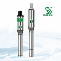 Frog brand Y150 large head pump large flow stainless steel deep well pump Household pump Agricultural multi-stage submersible pump
