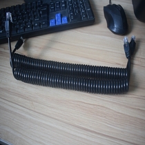 National standard quality 8-core signal wire spring network cable power spiral wire length can be produced according to requirements