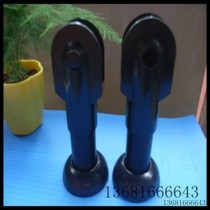 Public toilet toilet partition hardware stainless steel thickened adjustable foot support support feet