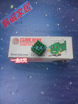 Plastic rubber grain 6 centigel grain straight through type green expansion pipe 6MM expansion screw green expansion rubber plug