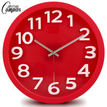  Kangba silk wall clock creative cartoon quartz clock personality living room clock large bedroom wall hanging watch art clock