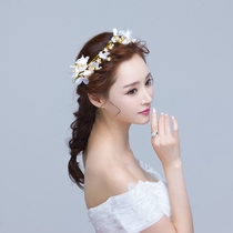 Bridal Head Accessories Floral Ring Wedding Bridesmaid Emulation Flowers Hair Stirrup Sweet Beauty Seaside Holiday Beach Head Flowers