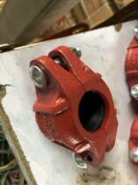 DN25 copy Lin Gang card copy Beilin clamp 1 inch ductile iron copy tube card 32 3MM