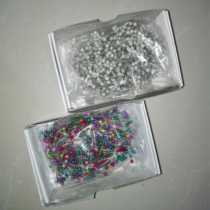 Three-dimensional cutting positioning bead needle Pearl big head fixed needle Sewing bead needle a box of more than 800 pieces