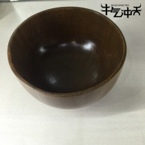 Milk tea wooden bowl Inner Mongolia characteristic tableware Pure solid wood insulation and anti-scalding wooden bowl High-grade Mongolian tableware