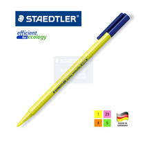 STAEDTLER 362 Triangle Highlighter YELLOW powder Orange GREEN NOTE Copy fax