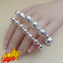 Sterling silver beads gourd bracelet bracelets Amitabha 99-foot silver ornaments Buddhist three-way Buddhist language play original design