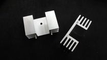Concave radiator transistor cooling block 48*18 * 15MM radiator ultra-thick heat sink