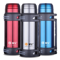 Large Capacity Stainless Steel Insulated Pot Tourism Pot Batch Customised Lettering Print Lettering Kettle Insulation Cup Gift Cup Set