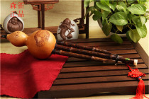 Senchao gourd silk national musical instrument beginner playing solo Natural Zizhu drop BC adjustment ironing flower professional