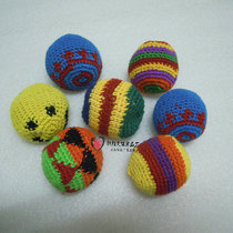 Wool sandbags Oval sandbags sandbags kindergarten childrens toys solid sandbags wool solid ball