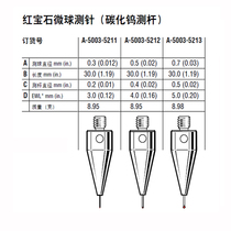 British Renishaw probe A-5003-5213 three-coordinate stylus three-dimensional probe