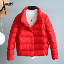 2020 winter clothes new thin little quilted jacket cotton coat female short Korean winter bread coat jacket female thin cotton suit tide