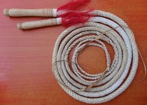 Ring whip spike special price does not matter ring whip three-meter white fitness whip Shepherd whip wooden handle send whip sheath