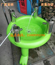 Kindergarten childrens indoor and outdoor cartoon water press rotomolding circulating water pump Water intake device Physical sensory training equipment