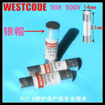 European WESTCODE meter box special fuse tube 50A 500V fuse 14x51mm