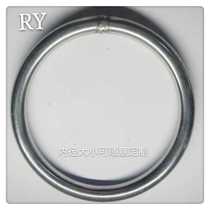 Authentic 304 stainless steel ring O-ring Solid circle Chain garden ring Welded steel ring Hand-pulled ring