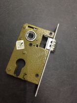 Small 50 bearing room door bedroom door wood door wood door lock fitting lock body side strip length 125mm10 up