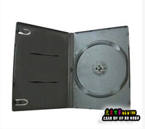 Udvd box 14cm CD box black rectangular CD box DVD box single disc equipped with film can be inserted