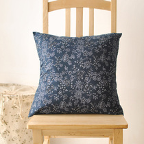 Japanese style Japanese orchid office nap cotton linen sofa cushion pillow pillow