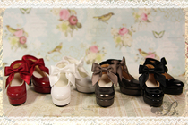 AP B C bow table foot flat heel shoes 3 points 4 points 1 3 1 4 bjd shoes baby shoes spot