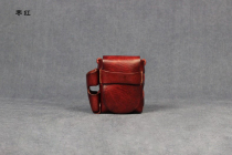 First layer cowhide bag creative cigarette case pure handmade with lighter position amikaji style accessories pure leather small bag