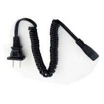 Feike Shaver hair ball trimmer charging wire spring wire 8-character two-hole two-hole double-hole Charger power cord