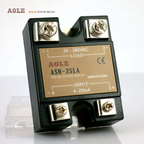 Direct 25A single phase solid state relay 4-20mA analog voltage regulator ASH-25LA module 0-5V