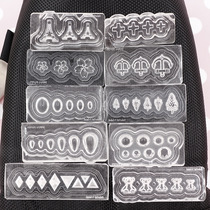 Colour Tao meicchia Carved Formwork Strawberry 3d Silicone Gel Mold Small Bear Seal Iron Tower New Diy Nail Polish Tool