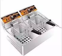 Original Guangzhou Huili double cylinder double screen electric fryer Double fryer fryer electric oven