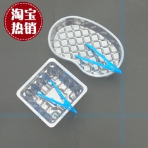 One-time use change medicine box bending plate square plate tweezers change bowl sterile independent packaging one pack of 2