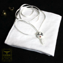 Teana music square custom professional shakuhachi dew cut) cotton inner wall wiping cloth) inner diameter wiping cloth) through the strip of cloth hand-made