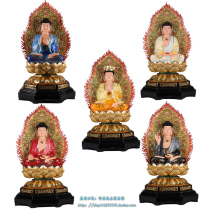 26-inch five-square Buddha five-way five-wise Buddha Vilojana Amitabha does not make the Buddhas best color craft