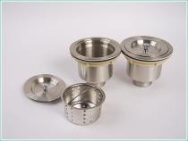 Stainless steel sink water sink stainless steel vegetable basin sewer water drain (cage type)