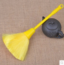 Temple cleaning hygiene Buddha dust sweep Fiber small broom cleaning Buddha Buddha Buddhist supplies Buddhist supplies 29 cm