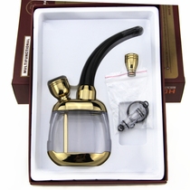 108 water smoke infighting water smoke pot filter cigarette holder water smoke bag tobacco pipe tobacco cigarette dual-use smoke with metal men and women