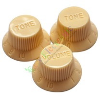 St Sq Fanta electric guitar volume knob cap Guitar Volume color knob torsion potentiometer cap three sets
