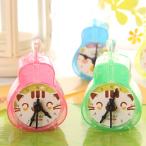 Small Alarm Clock Styling Roll Pen Knife Children Guitar Toy Pencil Sharpeners Elementary School Students Learn Supplies Pencil Knife Cute