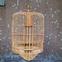 Promotion new bird cage starlings bird pet supplies bird bamboo cage thrush bird cage large bamboo cage