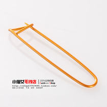 Sweater knitting tool aluminum alloy material anti-buckle color pin sweater needle tool